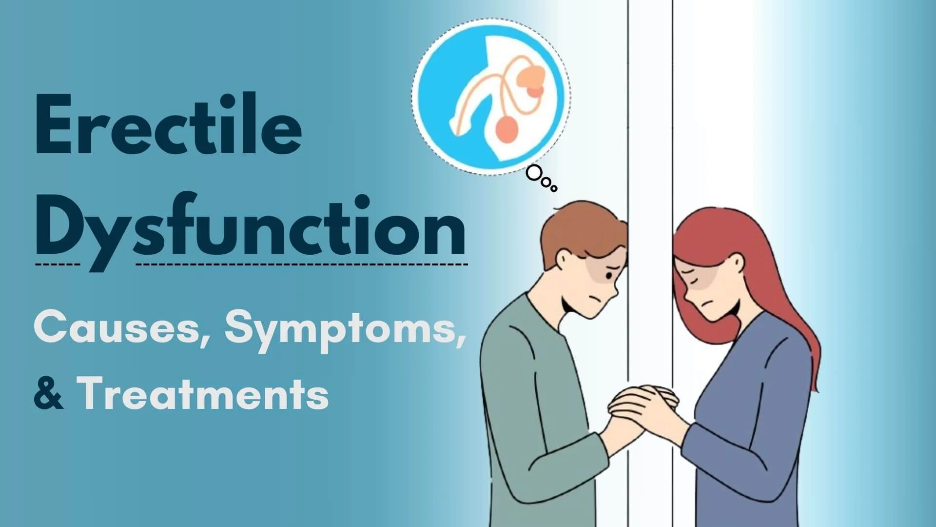 3 Types of Erectile Dysfunction (ED): Causes, Symptoms & Right Treatment